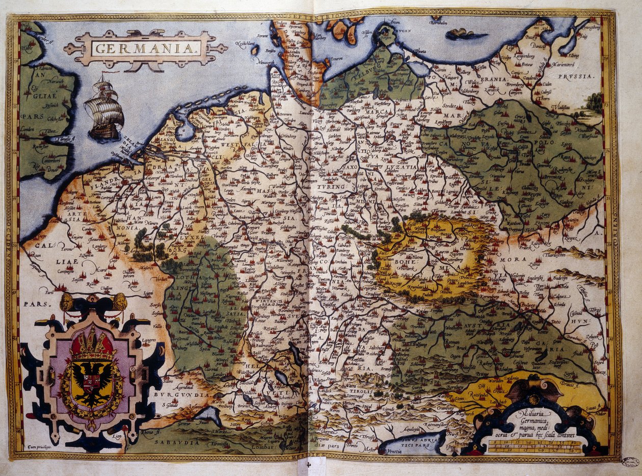 Vue de la Prusse. Planche d