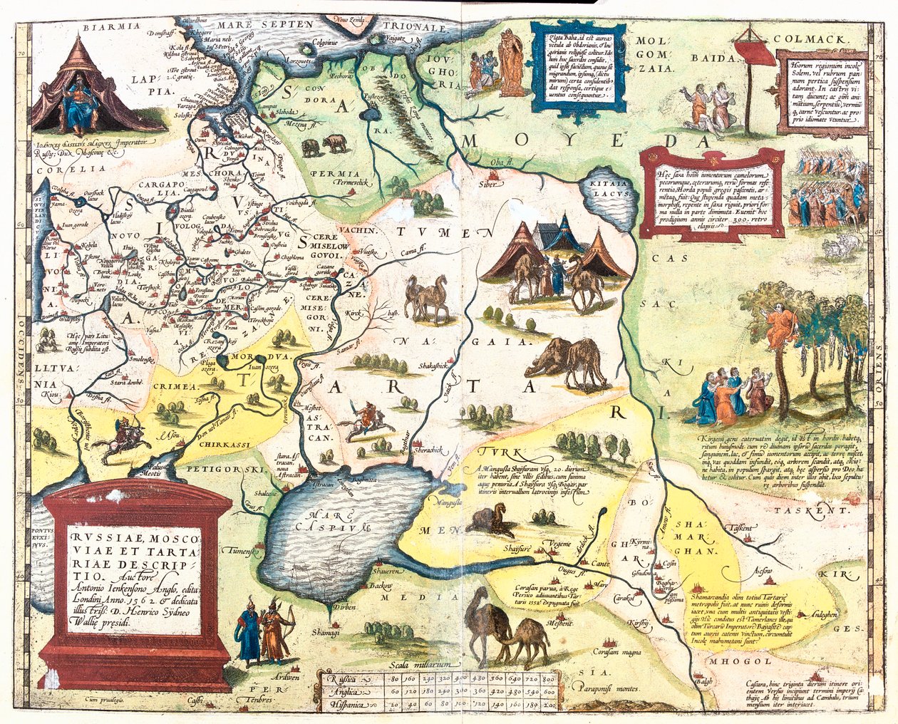 Ouest de la Russie, sud-est de la Turquie, Arménie, Azerbaïdjan, nord de l