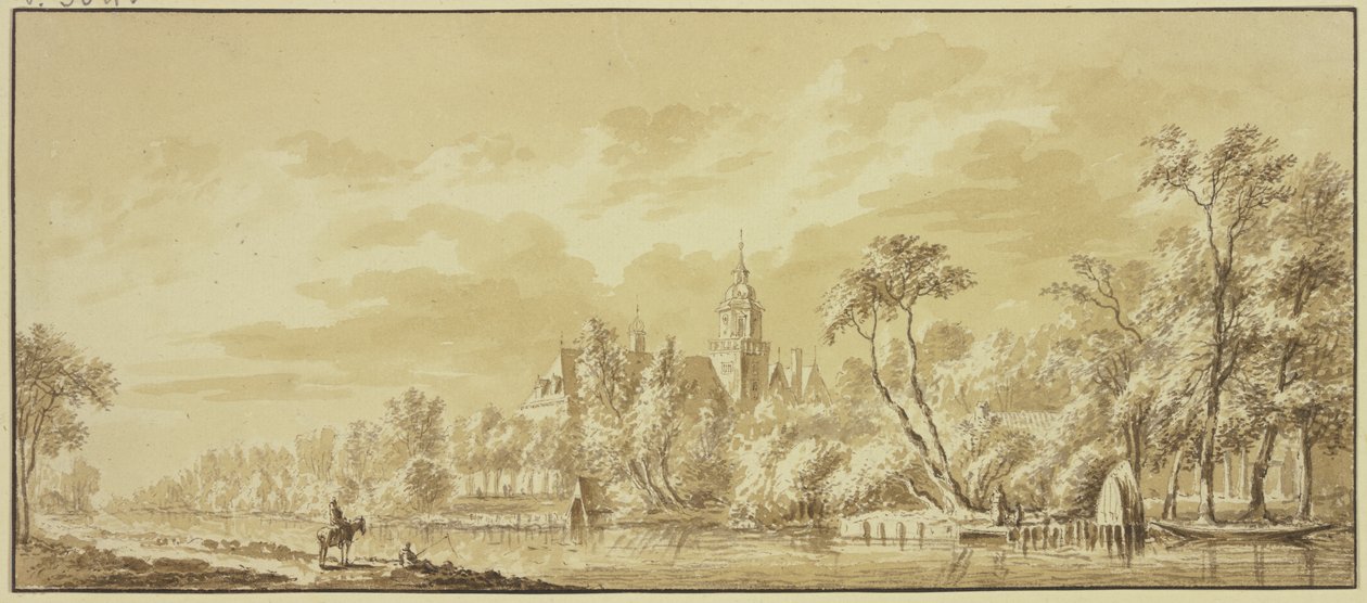 Château de Nijenrode sur la Vecht - Abraham Rademaker