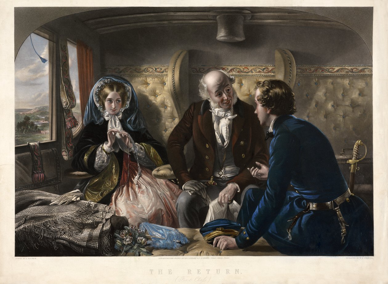Le Retour (Première Classe), pub. 1857 - Abraham after Solomon