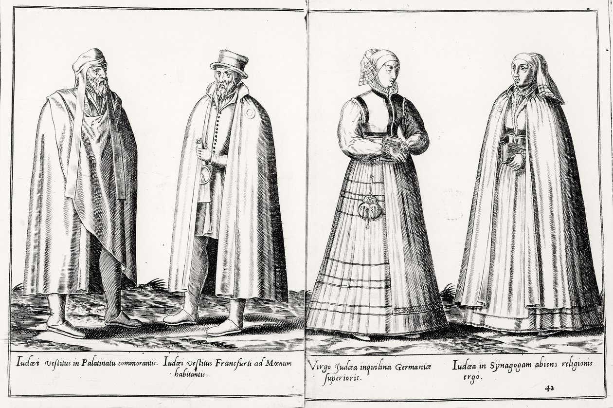Vêtements juifs du XVIe siècle de 
