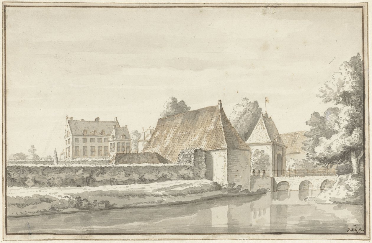 La Maison à Dort, près de Gorssel - Abraham de Haen (II)