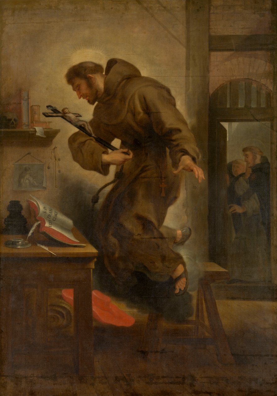Saint Bonaventure en extase - Abraham van Diepenbeeck
