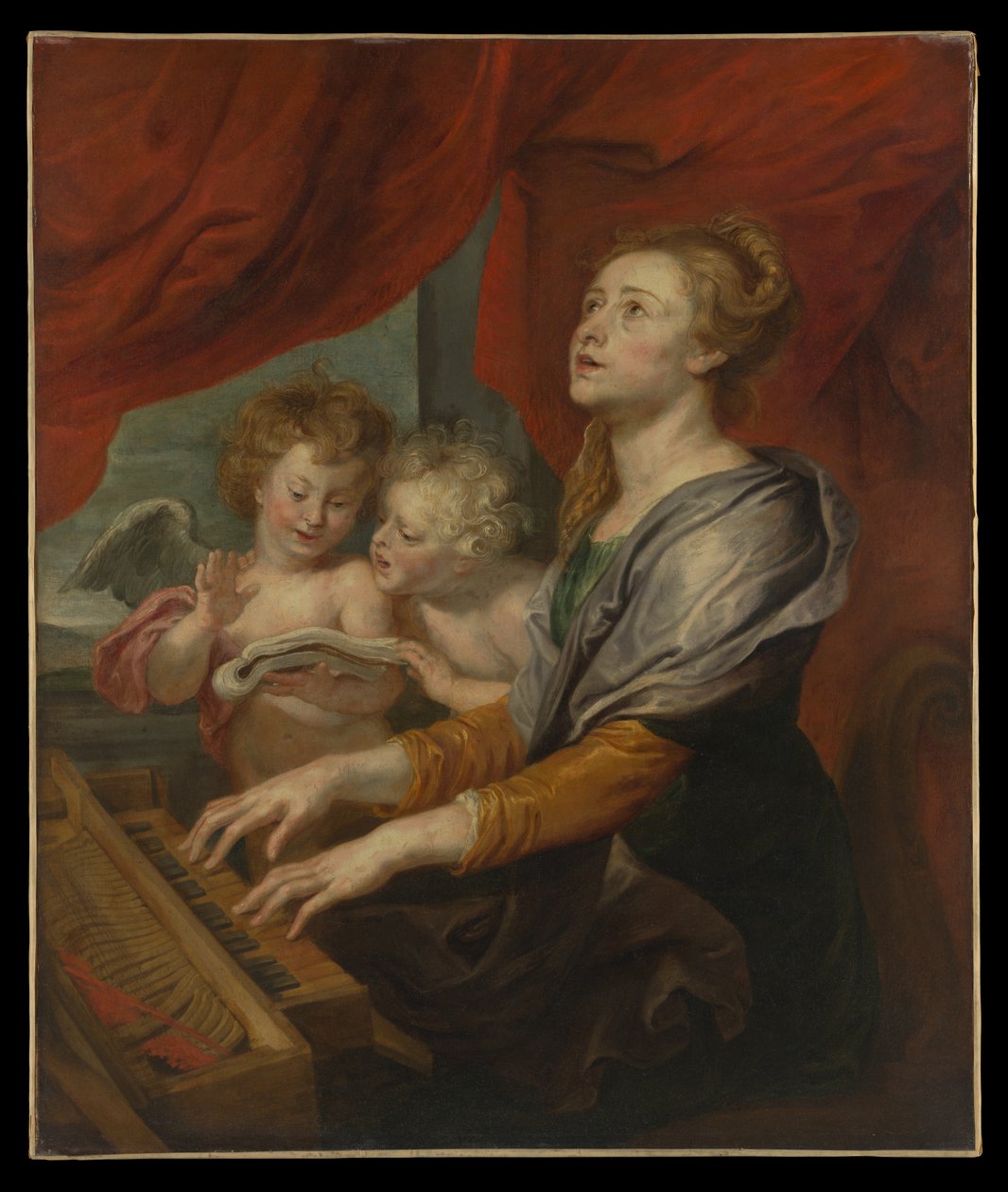 Saint Cecilia - Abraham van Diepenbeeck