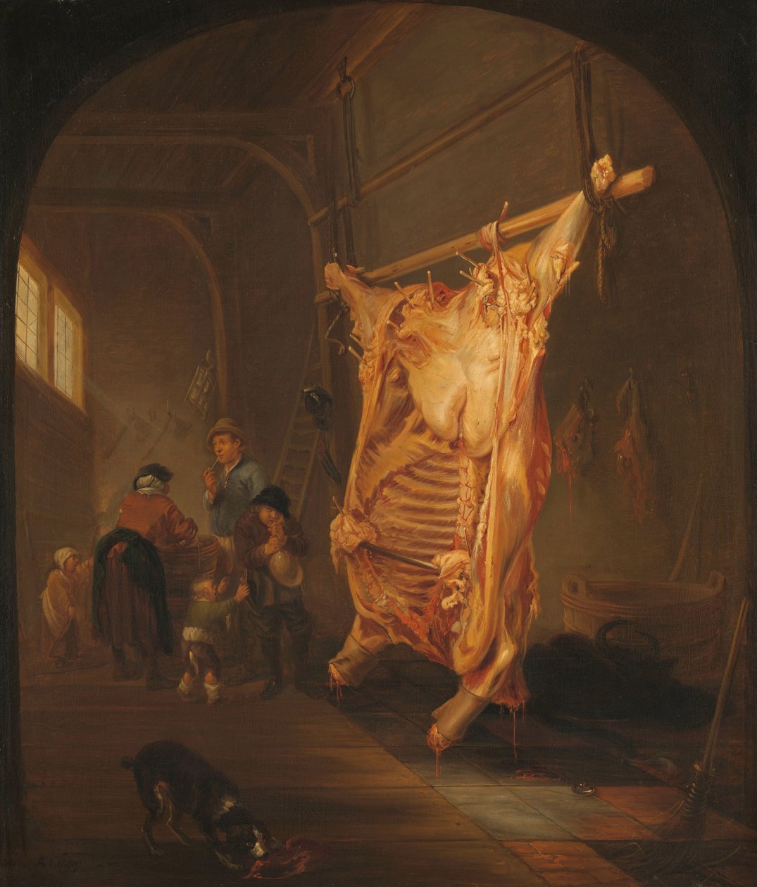 Le Bœuf écorché - Abraham van den Hecken