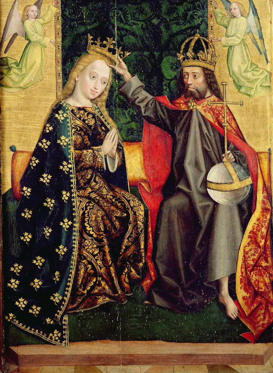 La Vierge en Trône, de l