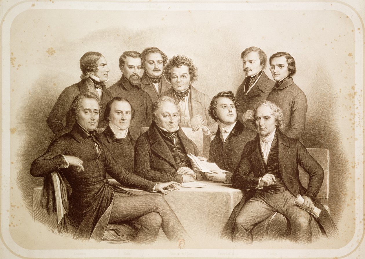 Le Gouvernement provisoire du 24 février 1848 - Achille Devéria
