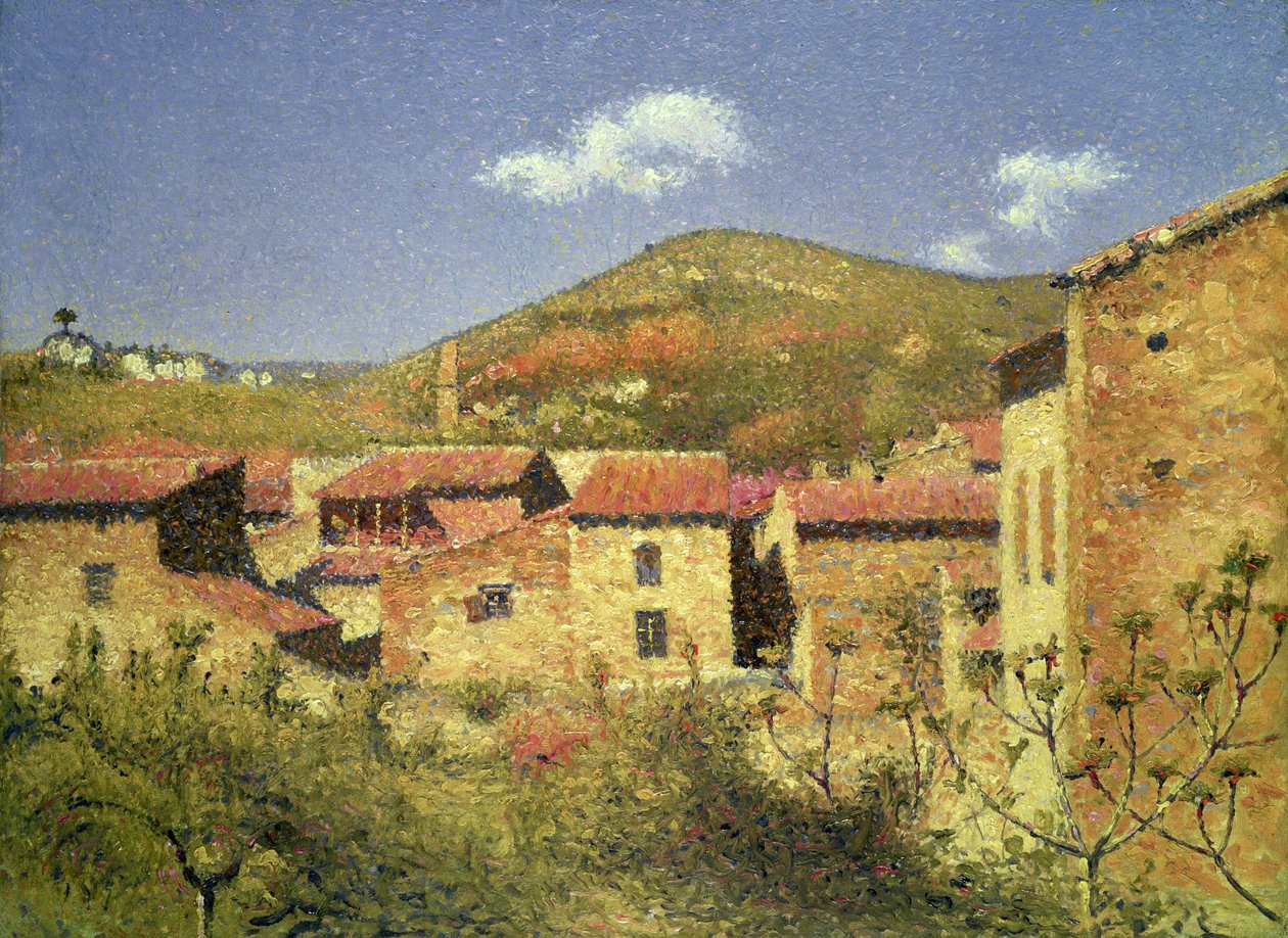 Paysage dans le sud de la France - Achille Lauge