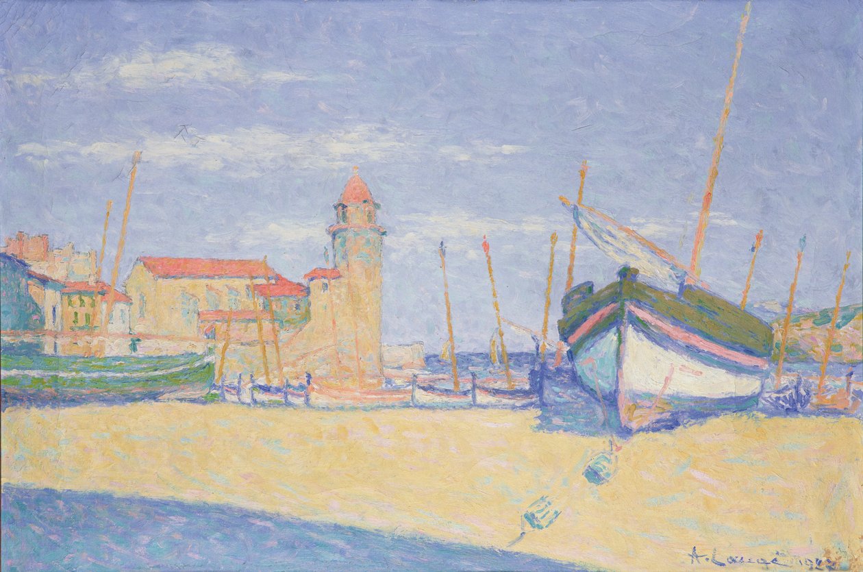 Vue de Collioure, 1927 - Achille Lauge