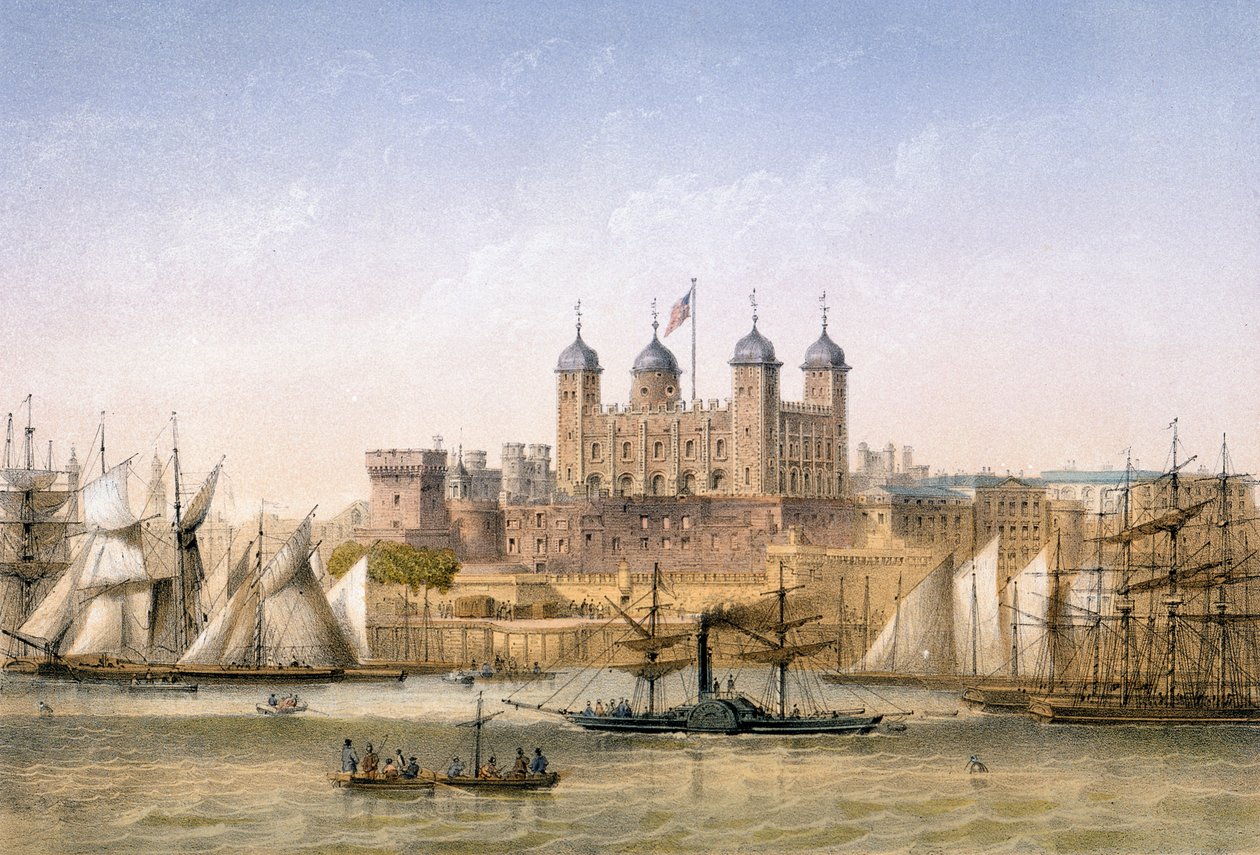 Tour de Londres, vers 1862 - Achille Louis Martinet