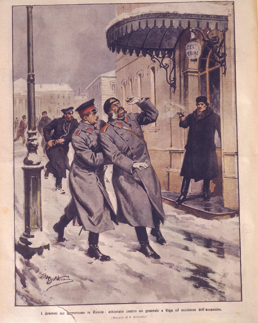 Illustration de couverture du terrorisme dans l