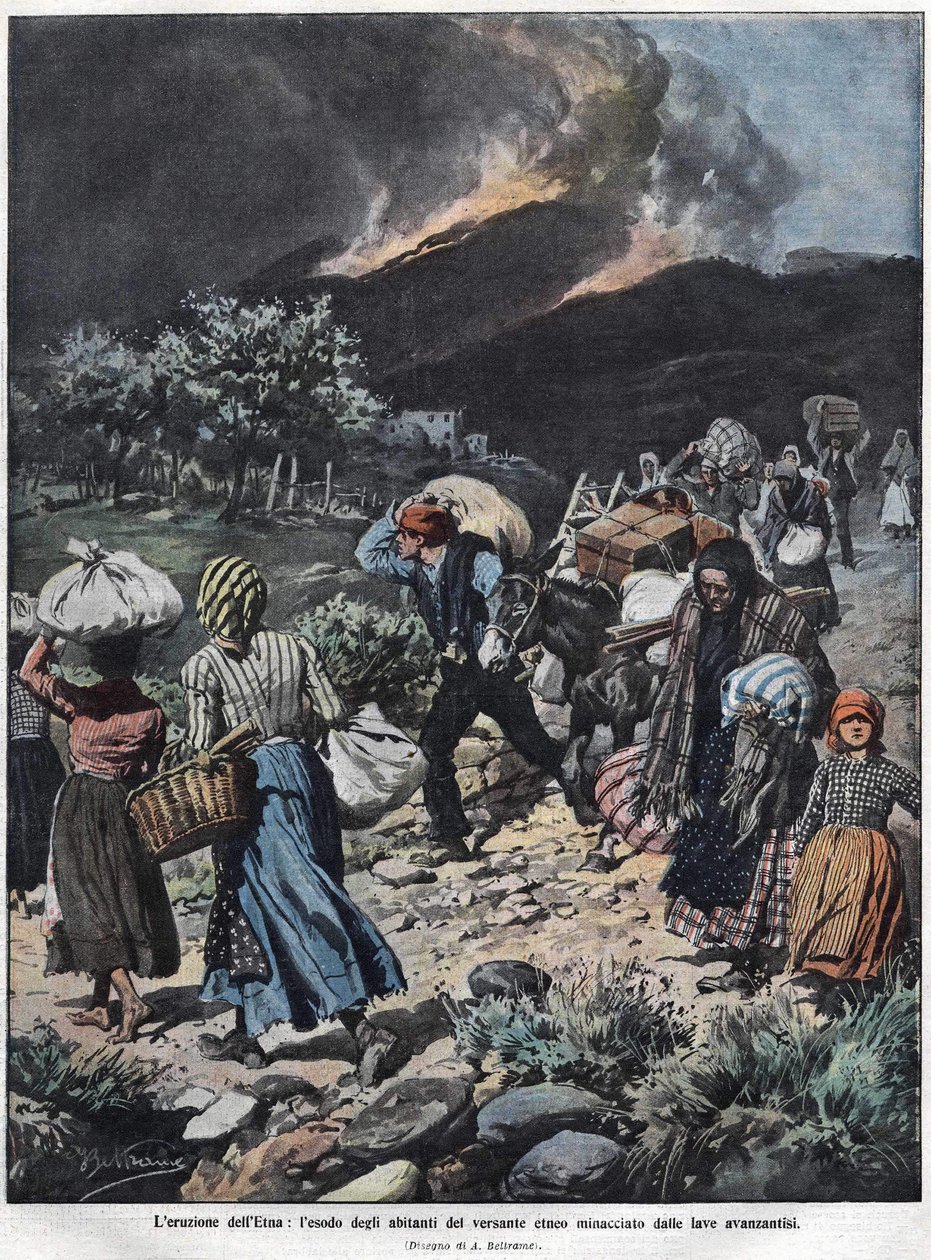 Éruption de l