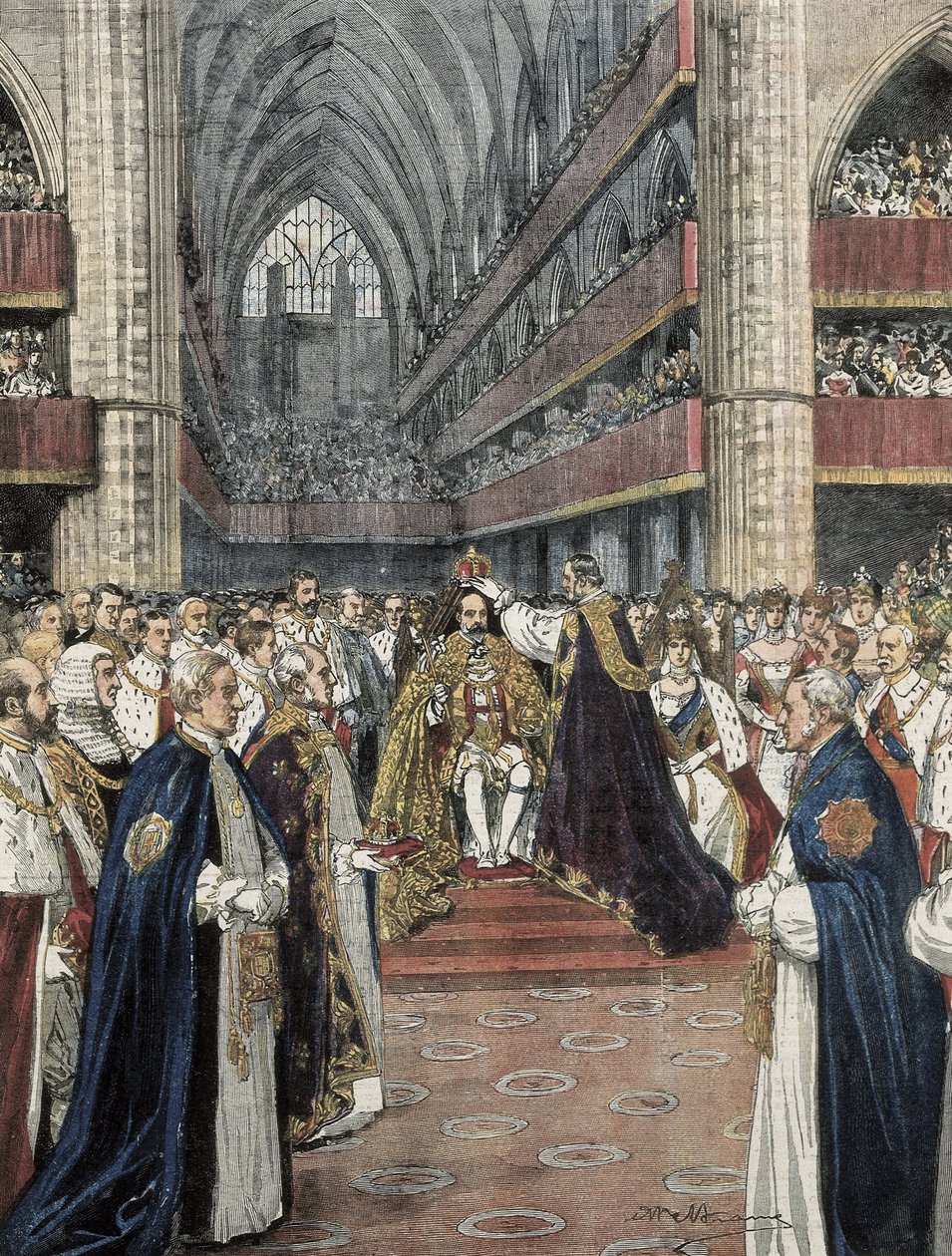 Royaume-Uni (1901). Couronnement d