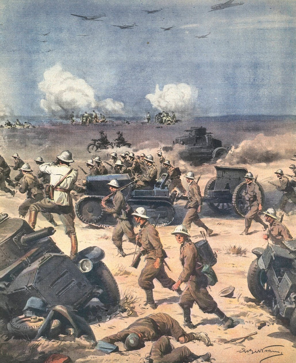 Seconde Guerre mondiale. Libye (campagne d