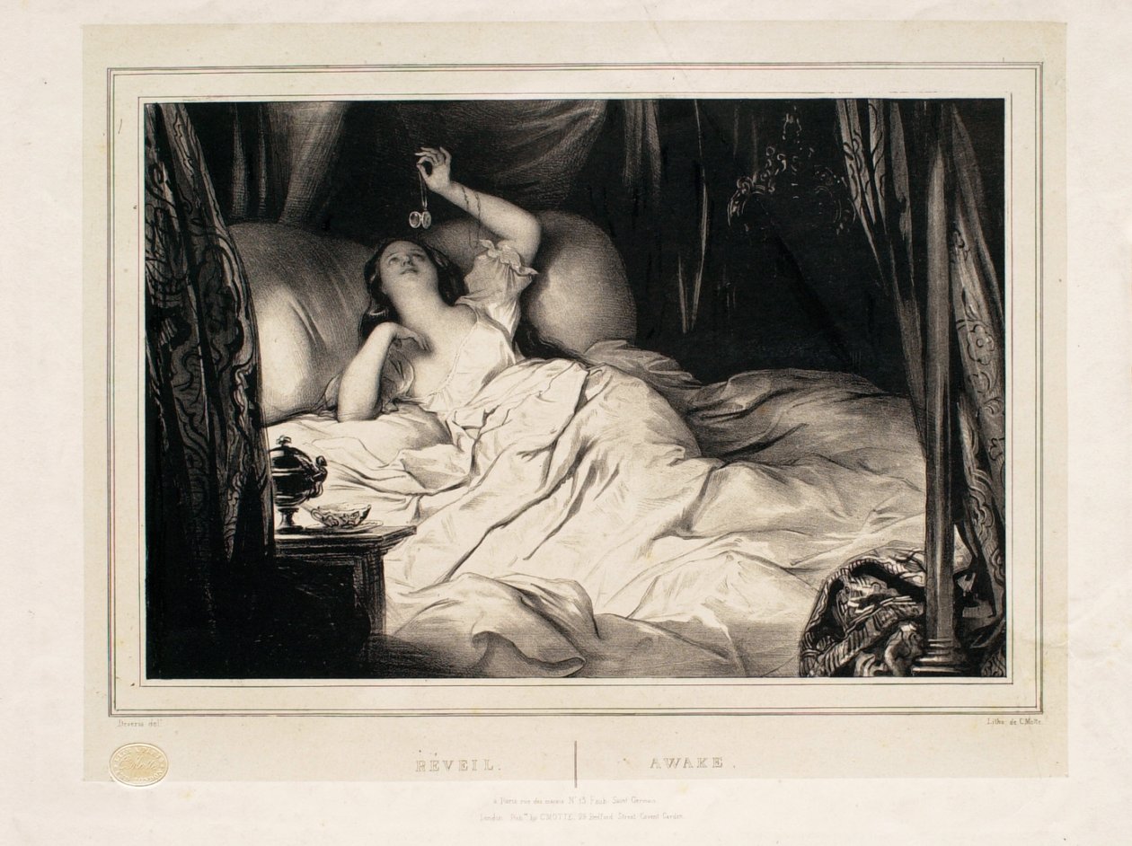 Awake (Réveil) - Achille Devéria