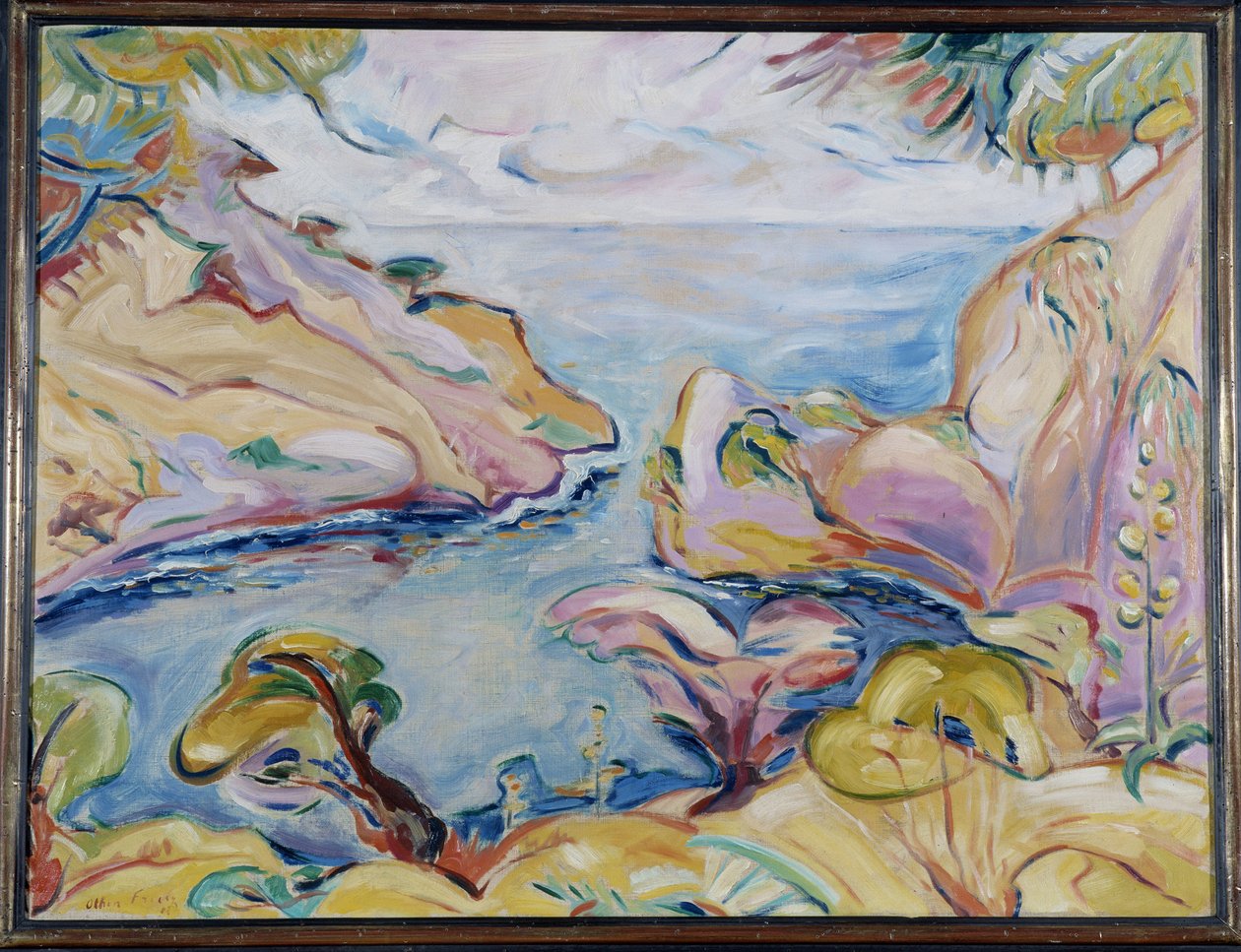 La Calanque de Figuerolles à La Ciotat Achille-Emile Othon Friesz 1907 - Achille Emile Othon Friesz