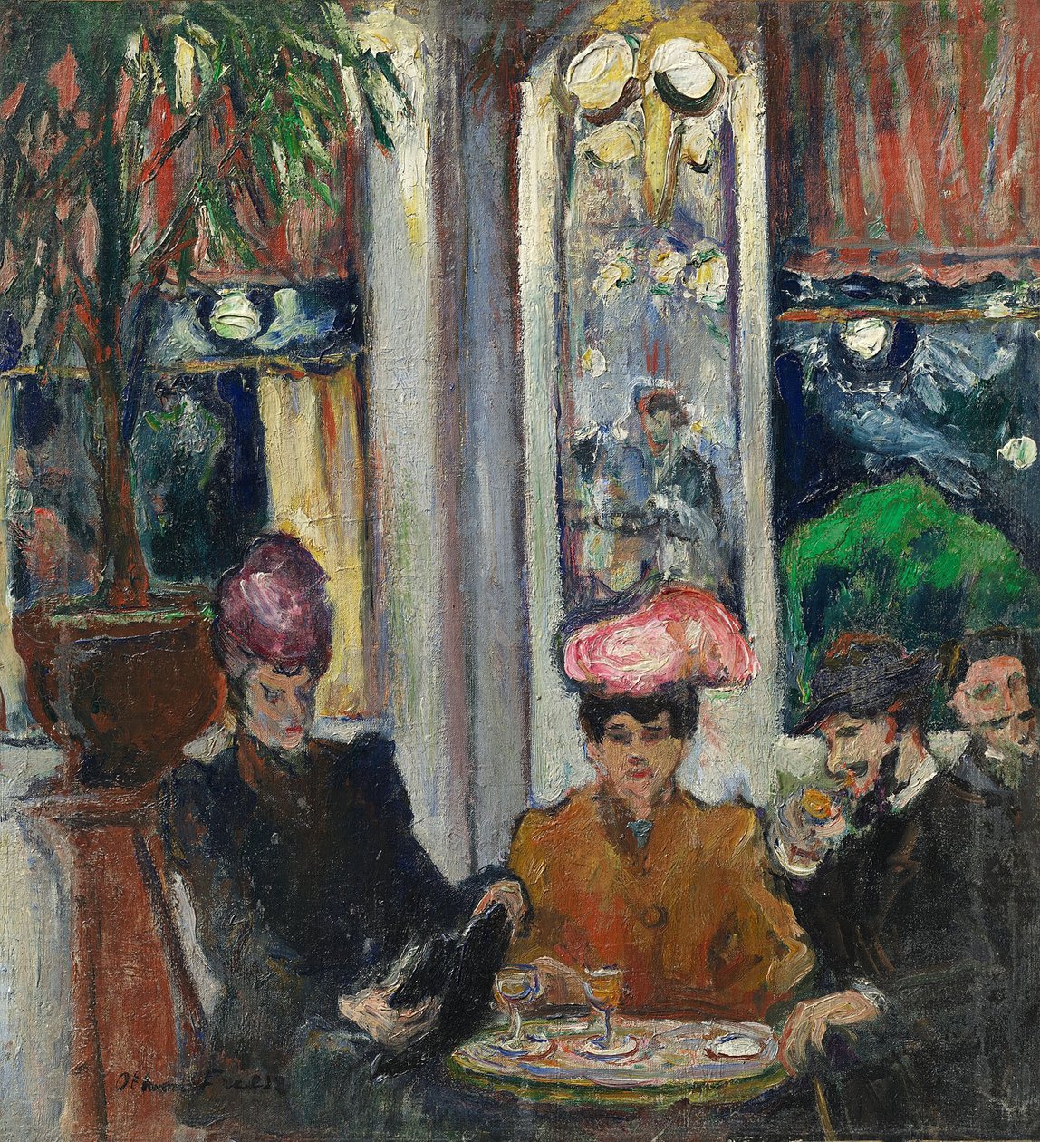 Scènes dans une brasserie parisienne - Achille Emile Othon Friesz