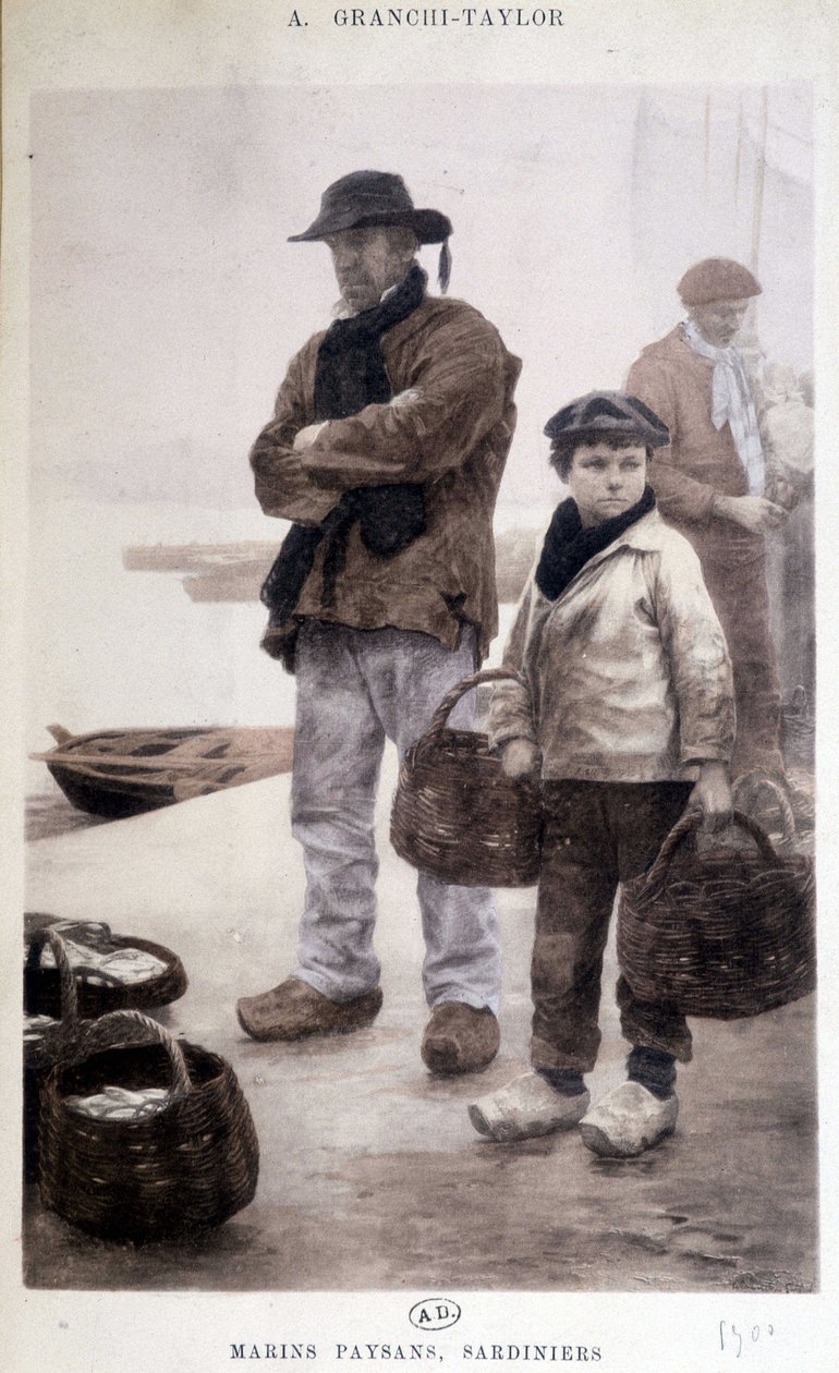 Paysans marins sardes - Achille Granchi Taylor