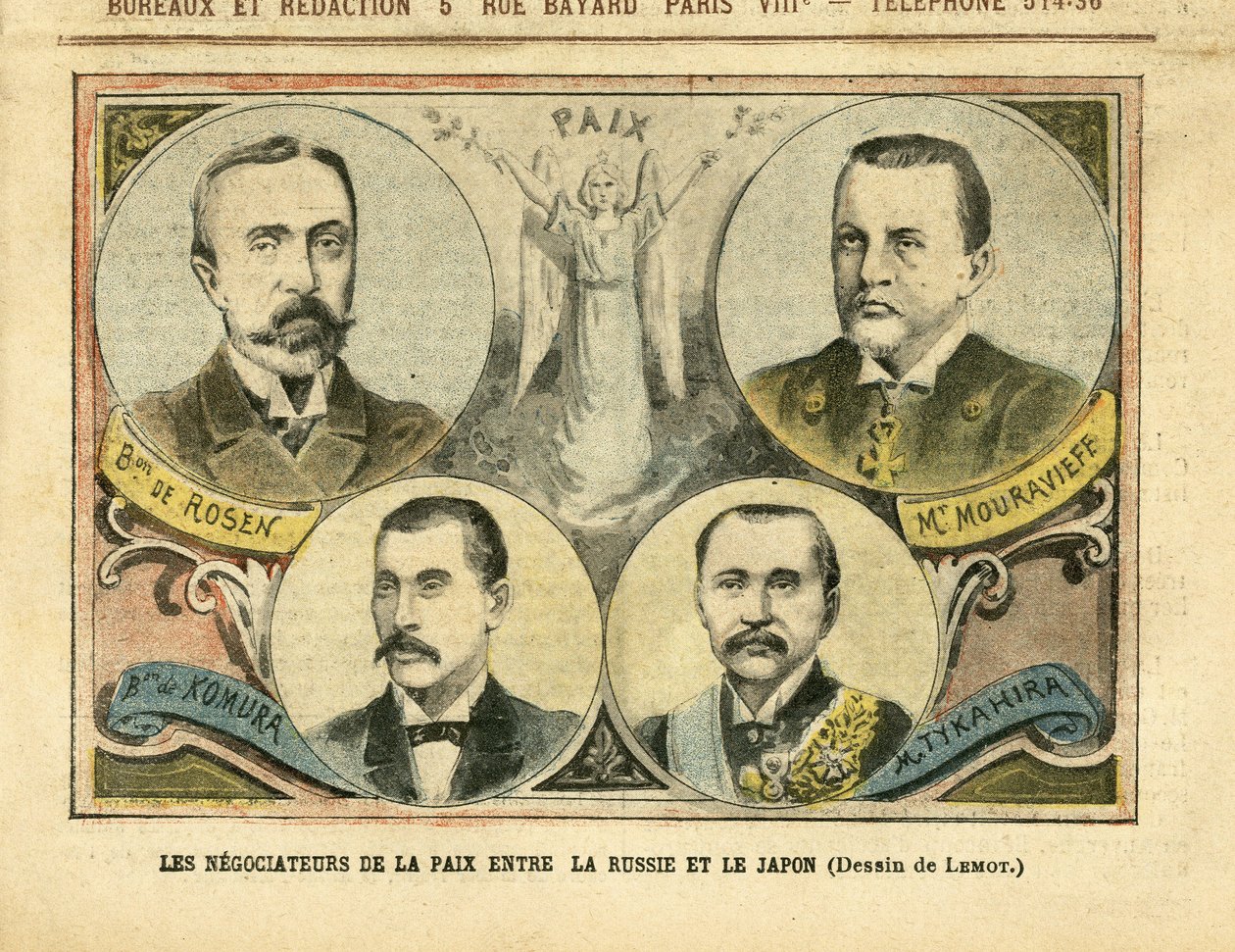 Illustration de Achille Lemot (1846-1909) dans Le Pèlerin - Achille Lemot