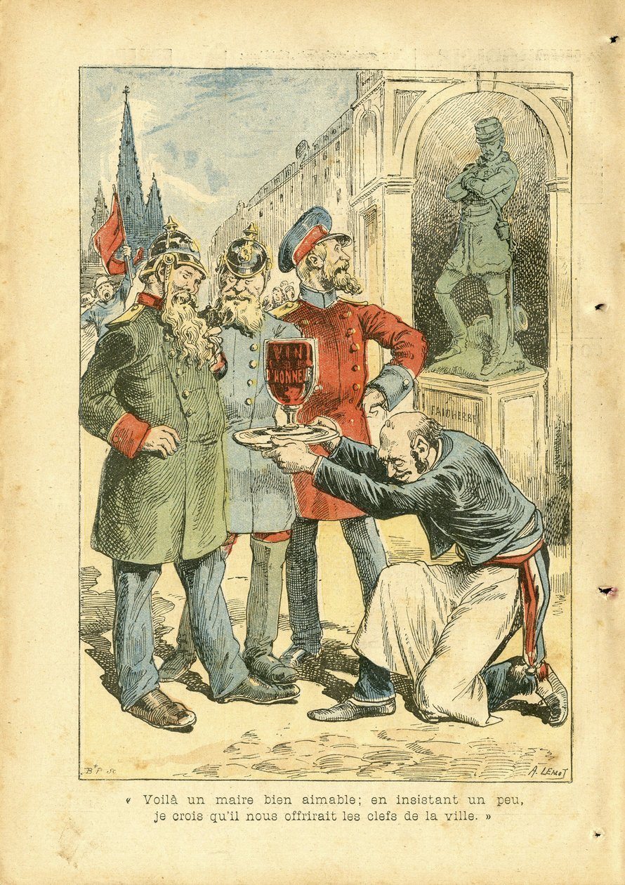 Illustration de Achille Lemot (1846-1909) dans Le Pèlerin - Achille Lemot