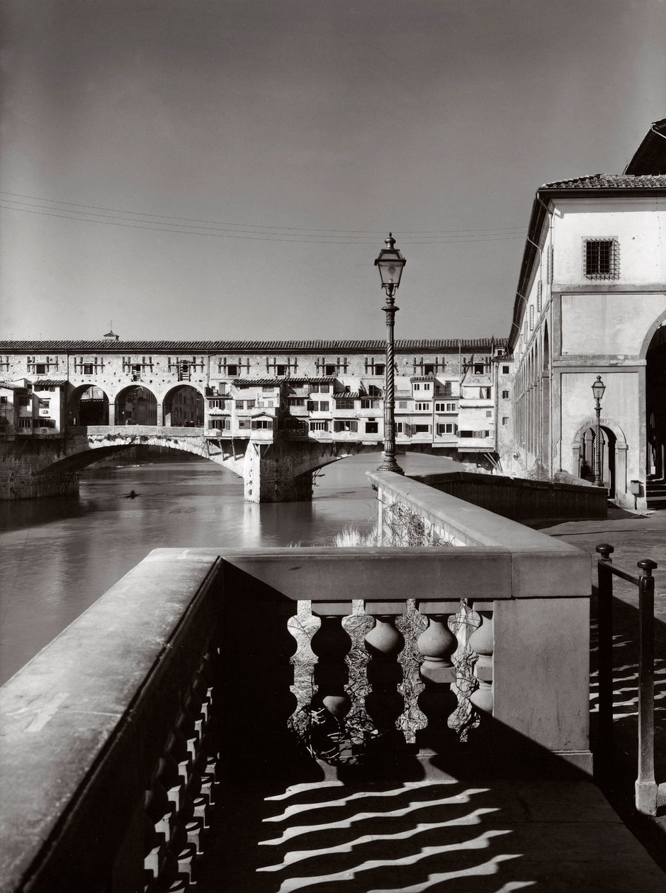 Ponte Vecchio, Florence, Italie, vers 1955 - Achille Villani