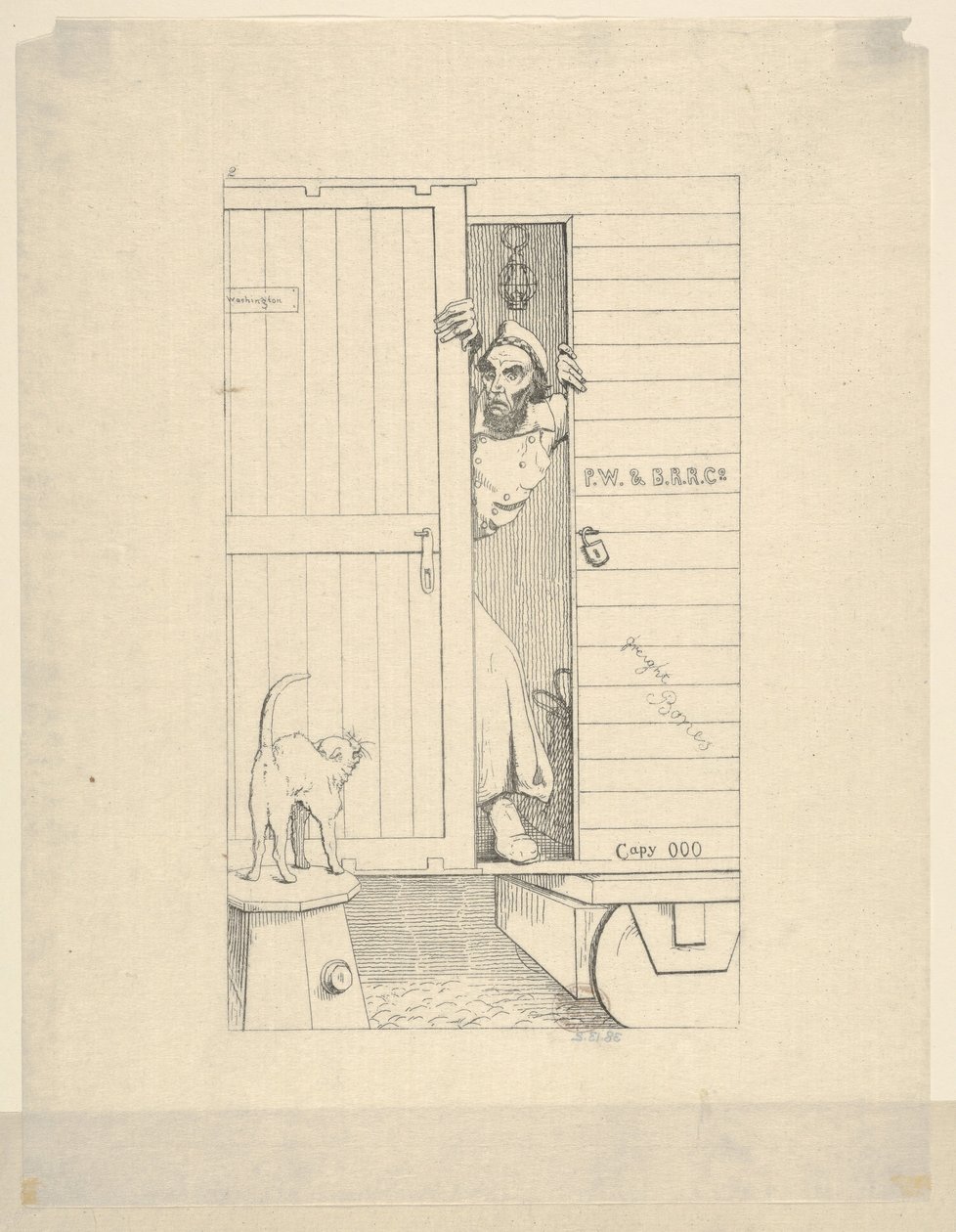 Passage à Travers Baltimore des Gravures de Guerre Confédérées - Adalbert John Volck