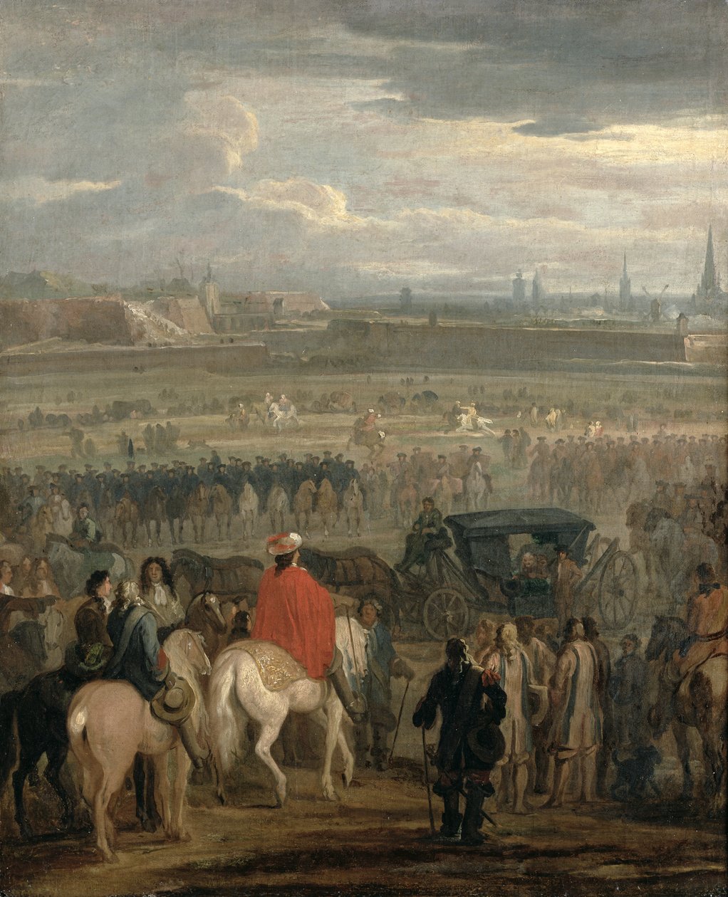 Reddition de la citadelle de Cambrai, 18 avril 1677, vers 1678 - Adam Frans van der Meulen