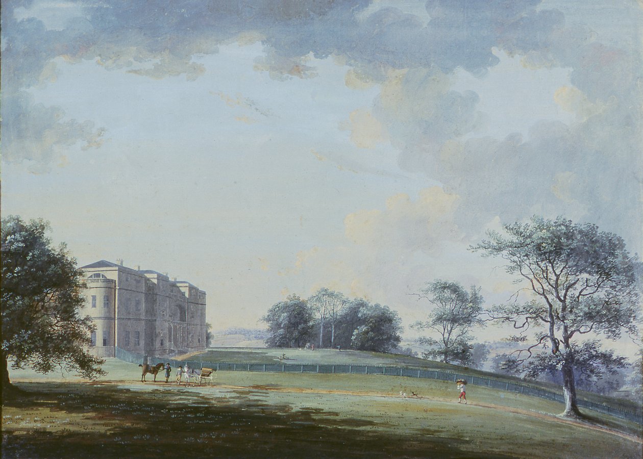 Highcliffe, près de Christchurch : la façade d