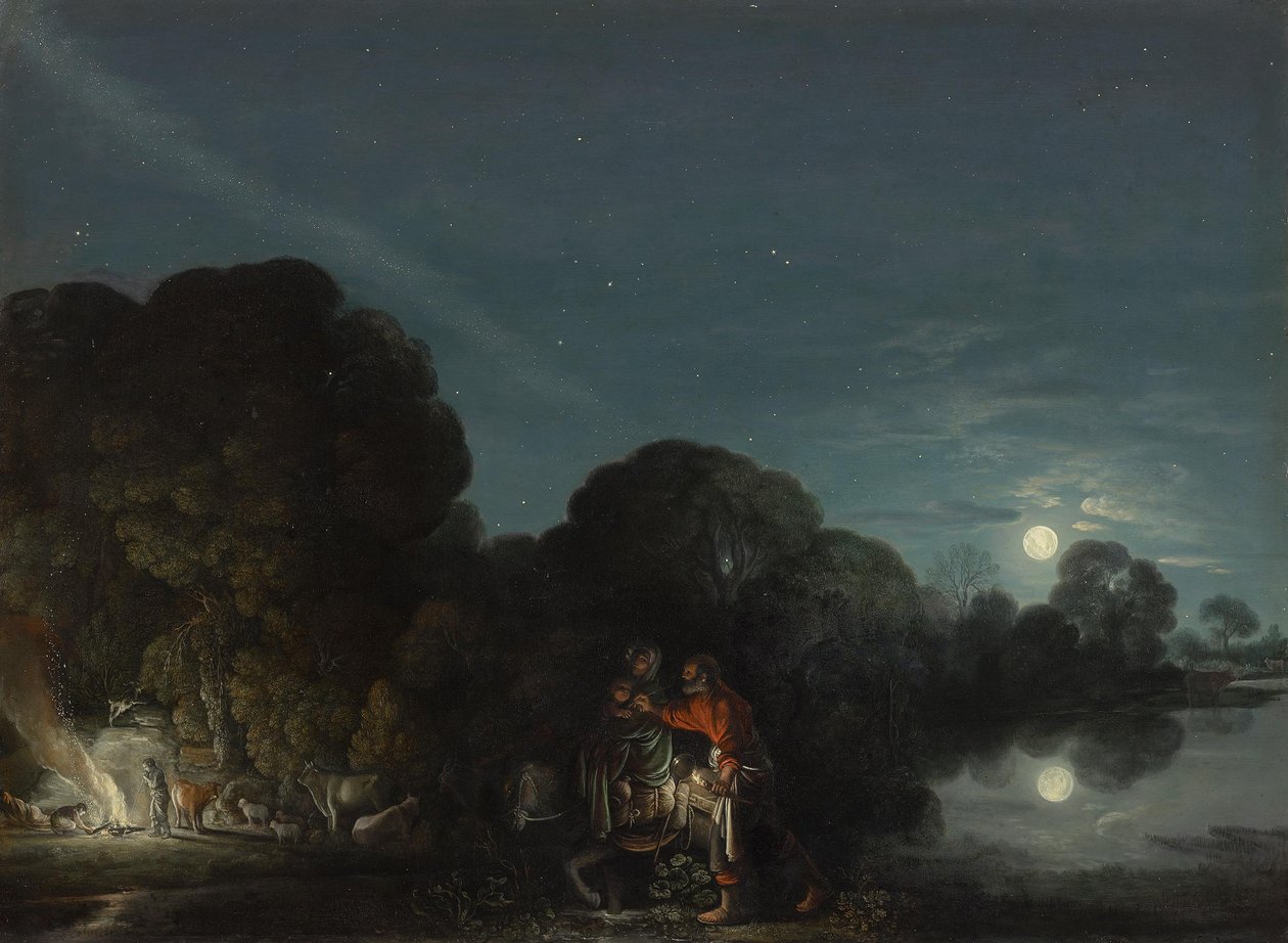 La Fuite en Égypte - Adam Elsheimer