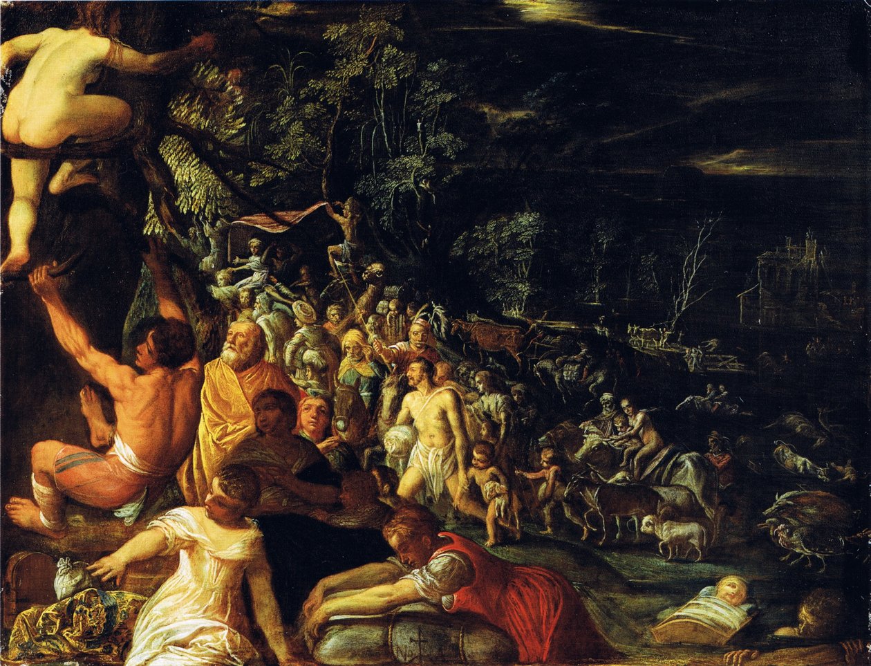 Le déluge - Adam Elsheimer