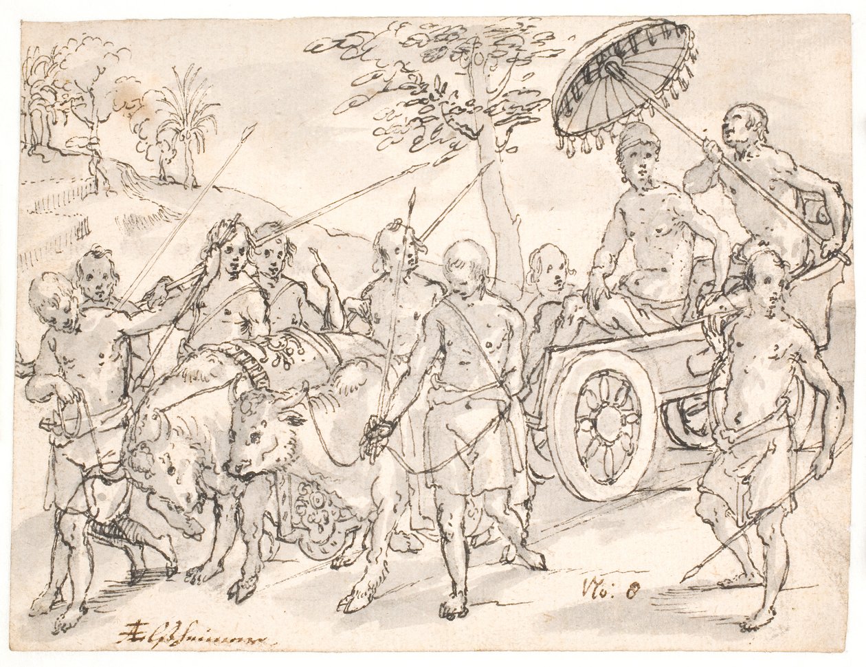 Le roi de Bali - Adam Elsheimer