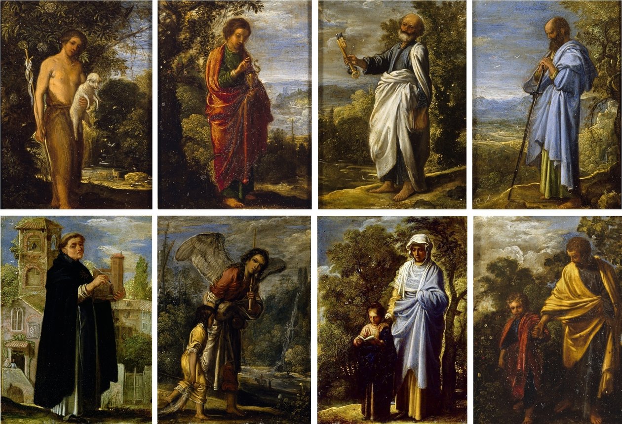 un ensemble de petites scènes religieuses - Adam Elsheimer