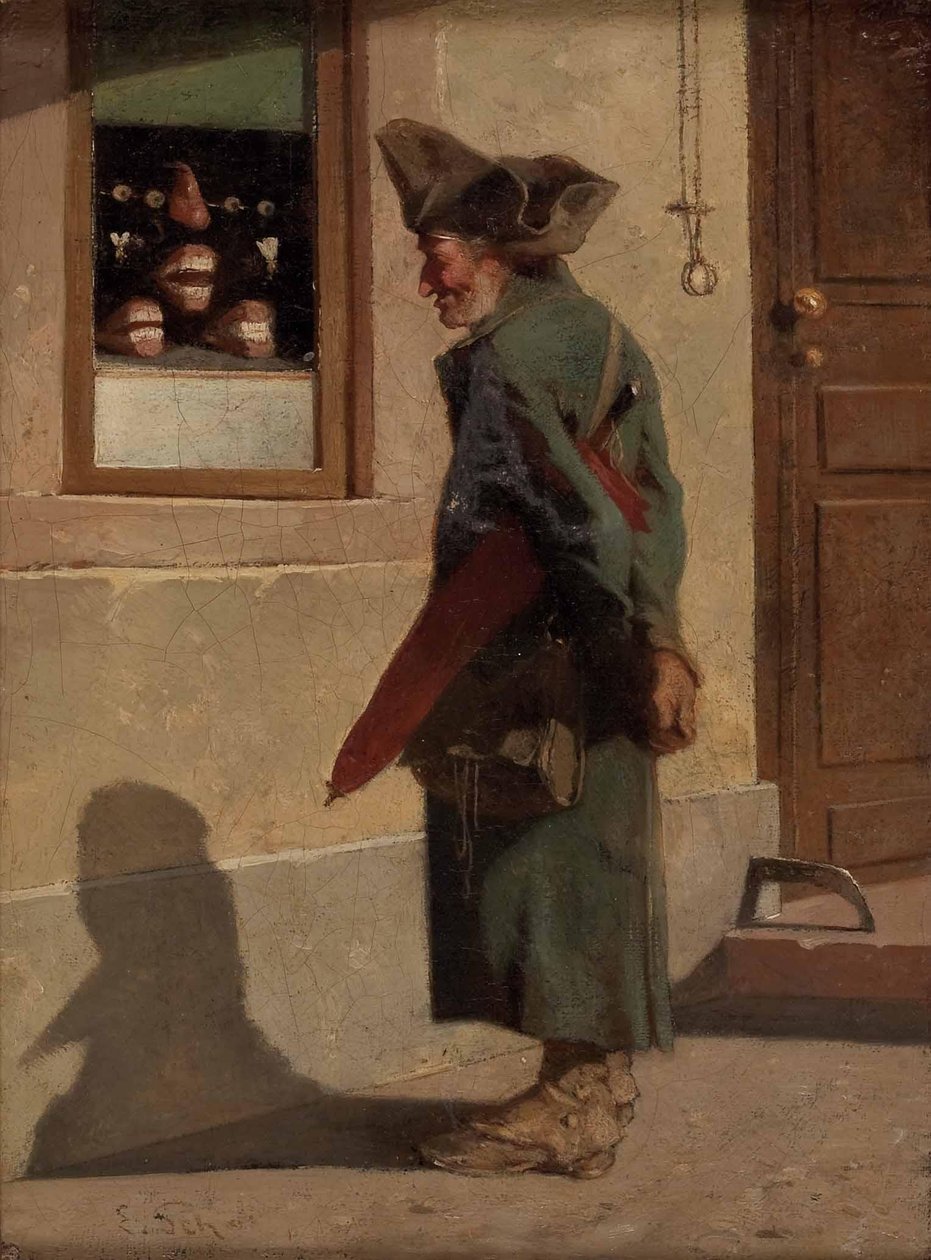 Soldat à la boutique de dentelles - Adam Ernst Schalck