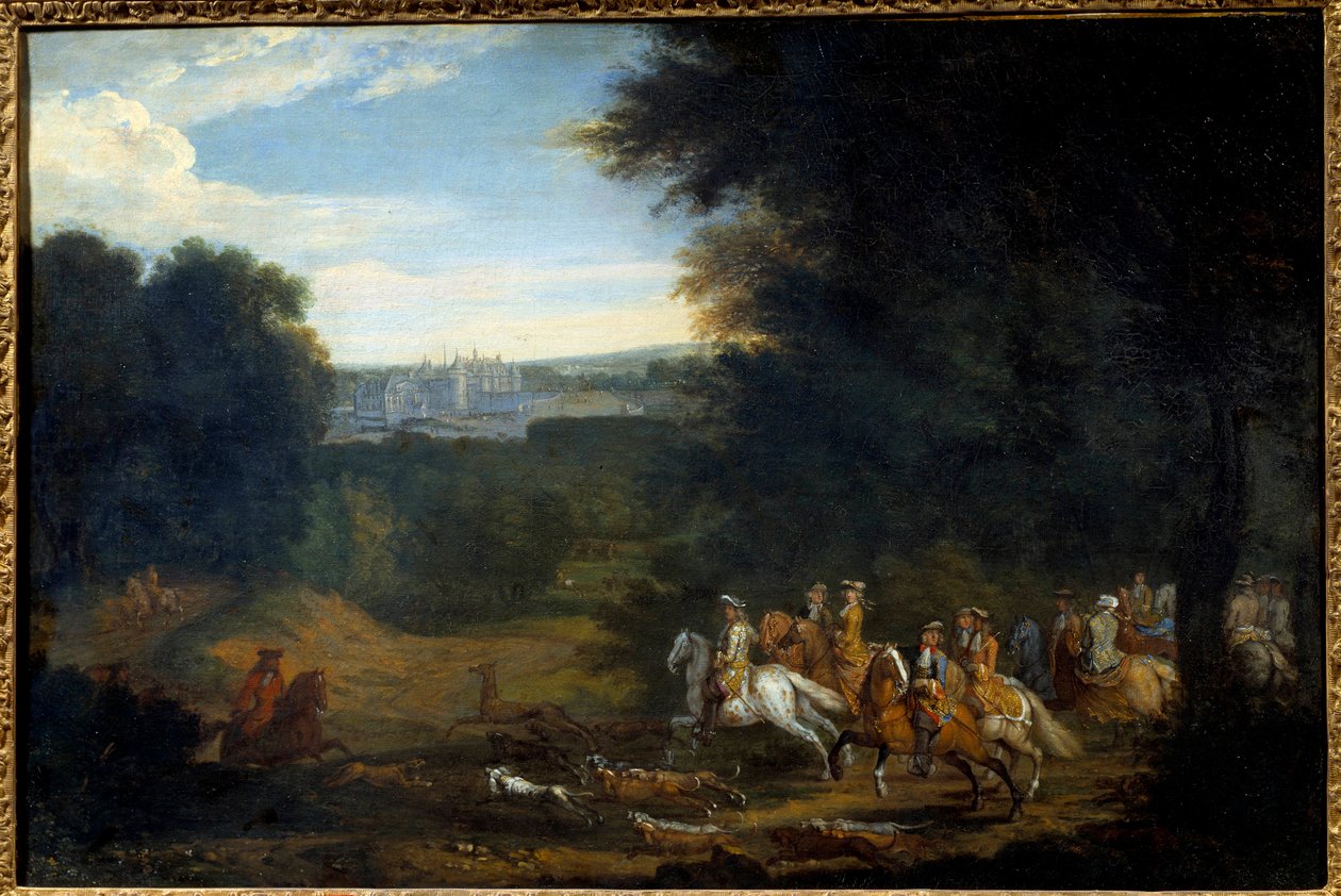 Louis XIV à la chasse - Adam Frans van der Meulen