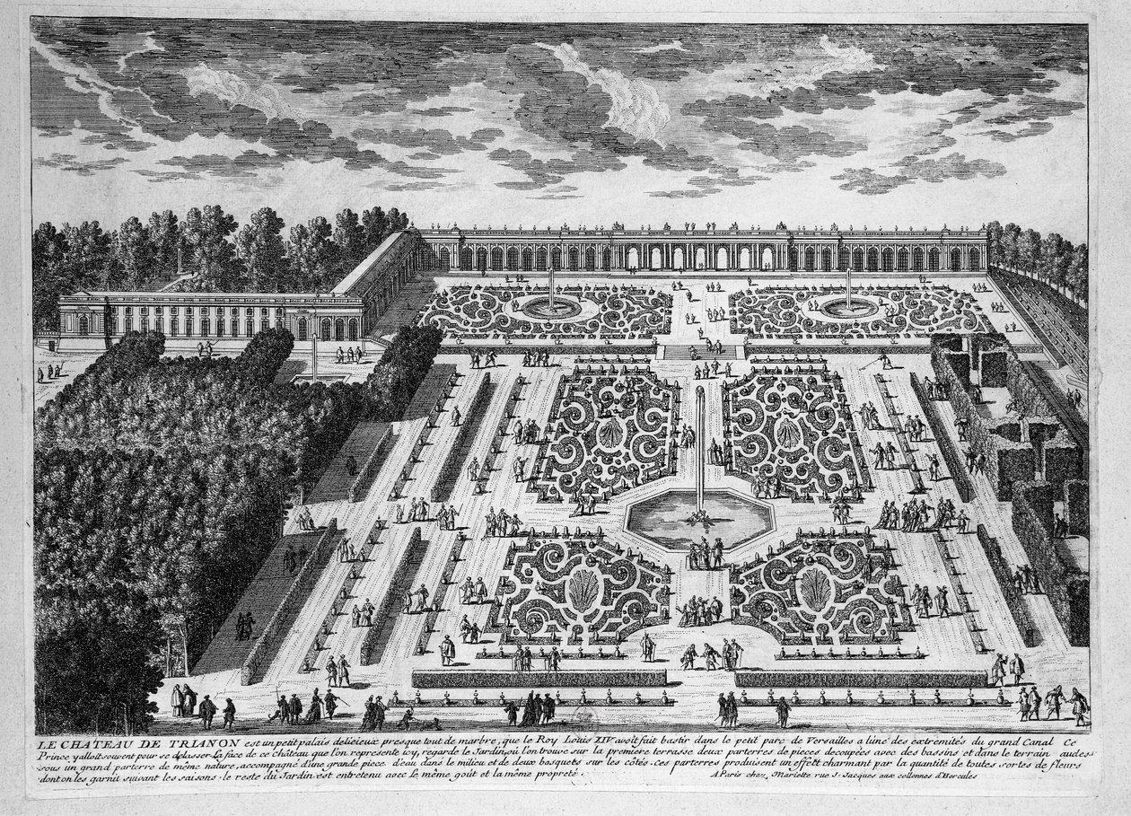 Le Château de Trianon, Jardins du Petit Trianon au Palais royal de Versailles - Adam Perelle