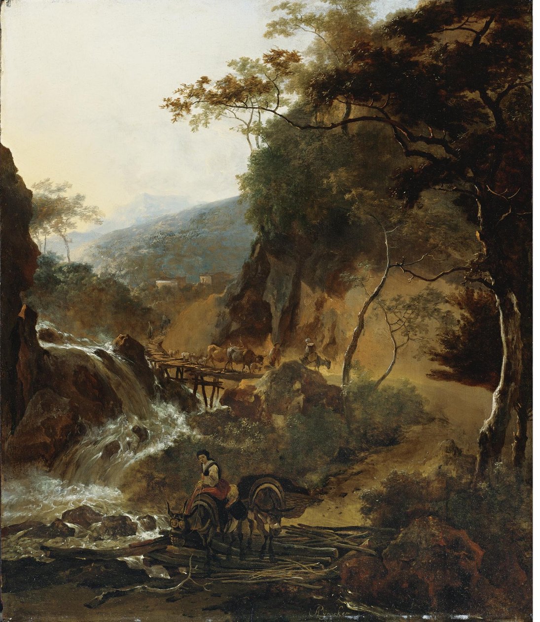 Paysage de montagne à l