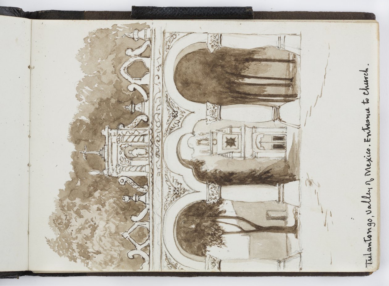 Carnet de croquis de dessins et notes, Amérique du Nord et du Sud (y compris le Mexique) - Adela Breton