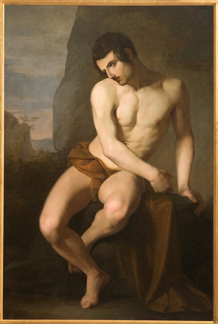 Nu masculin (Prométhée) - Adeodato Malatesta or Malatesti