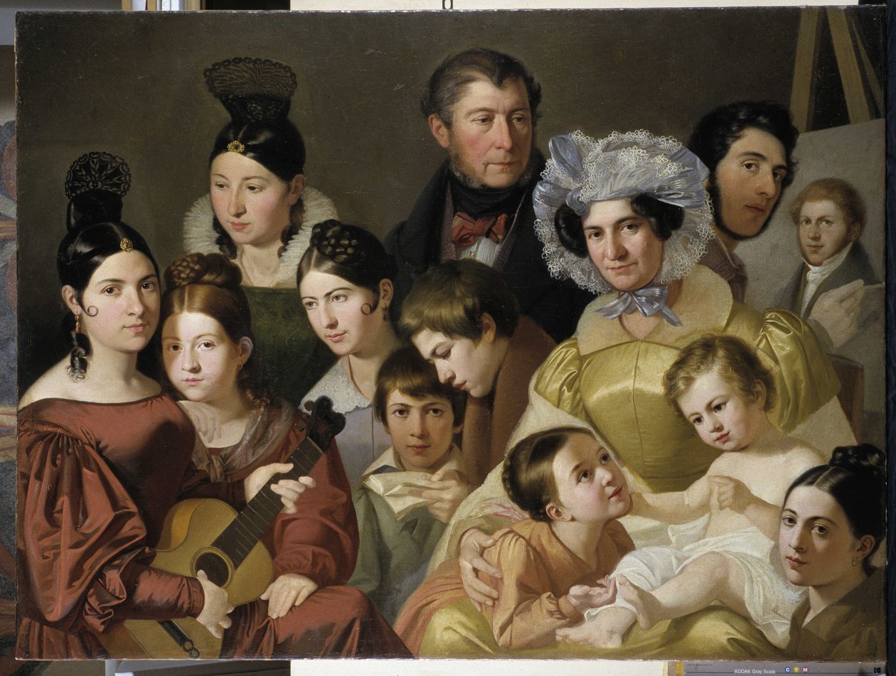 La famille Malatesta - Adeodato Malatesta or Malatesti