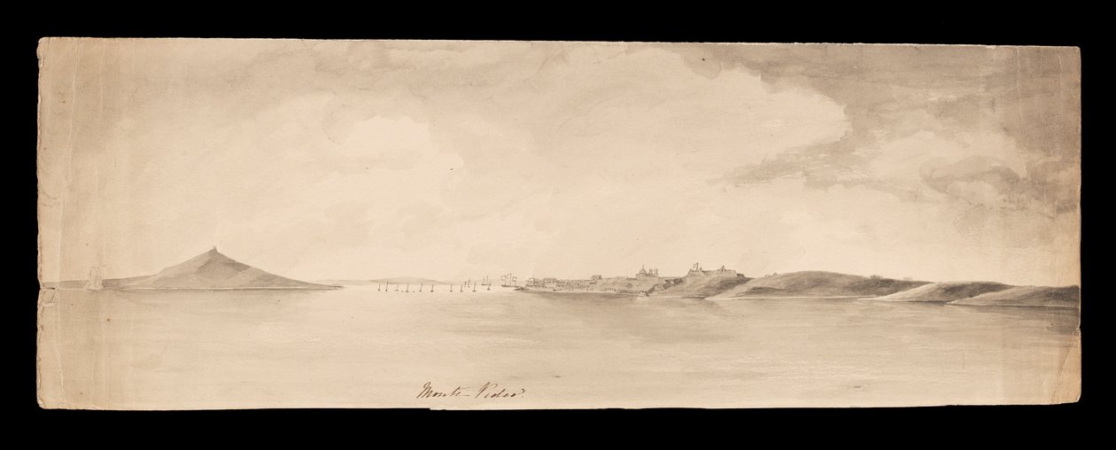 Monte Video du carnet de croquis des Antilles, d