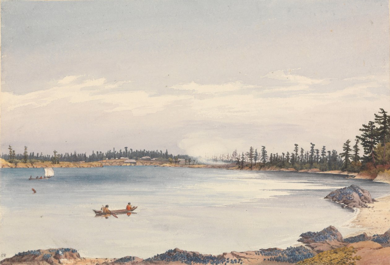 Colonie Victoria, Île de Vancouver, 13 août 1851 [Canada] - Admiral Sir Edward Gennys Fanshawe