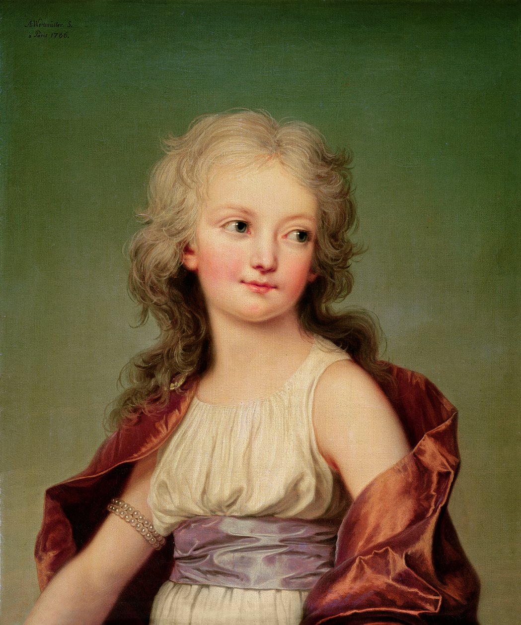 Portrait de Marie-Thérèse Charlotte de France, Duchesse d