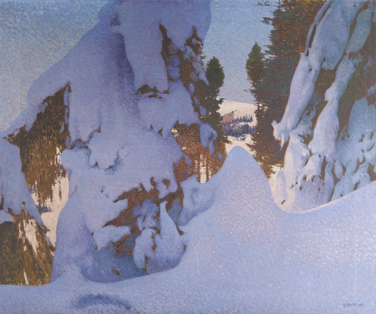 Hiver - Adolf Gross