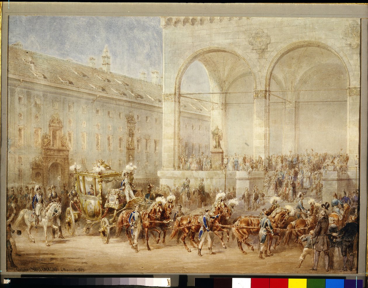 Cérémonie de départ de l