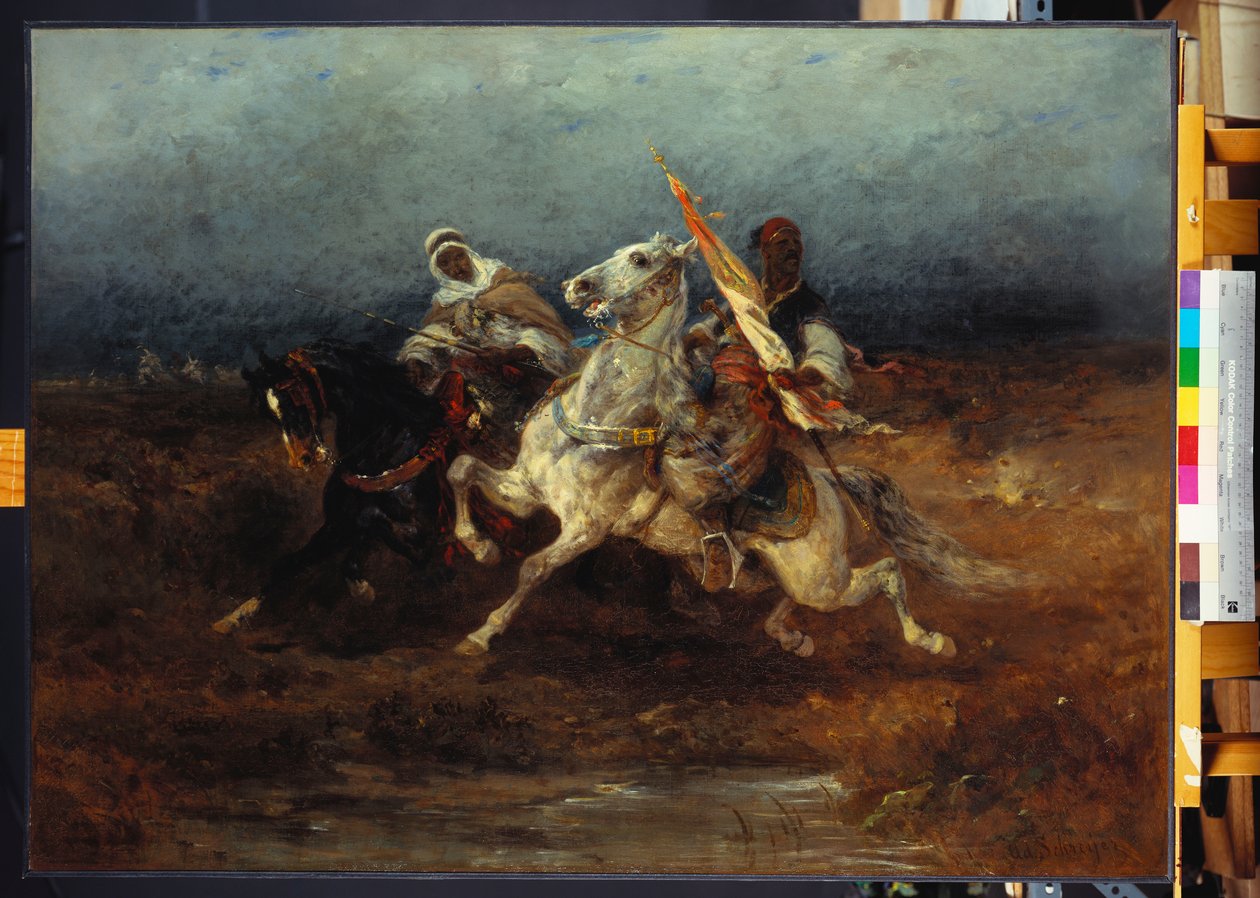Le Raid nocturne - Adolf Schreyer
