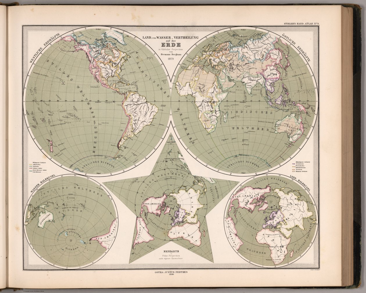 Atlas de toutes les parties du monde et de la structure du monde (2761016) - Adolf Stieler