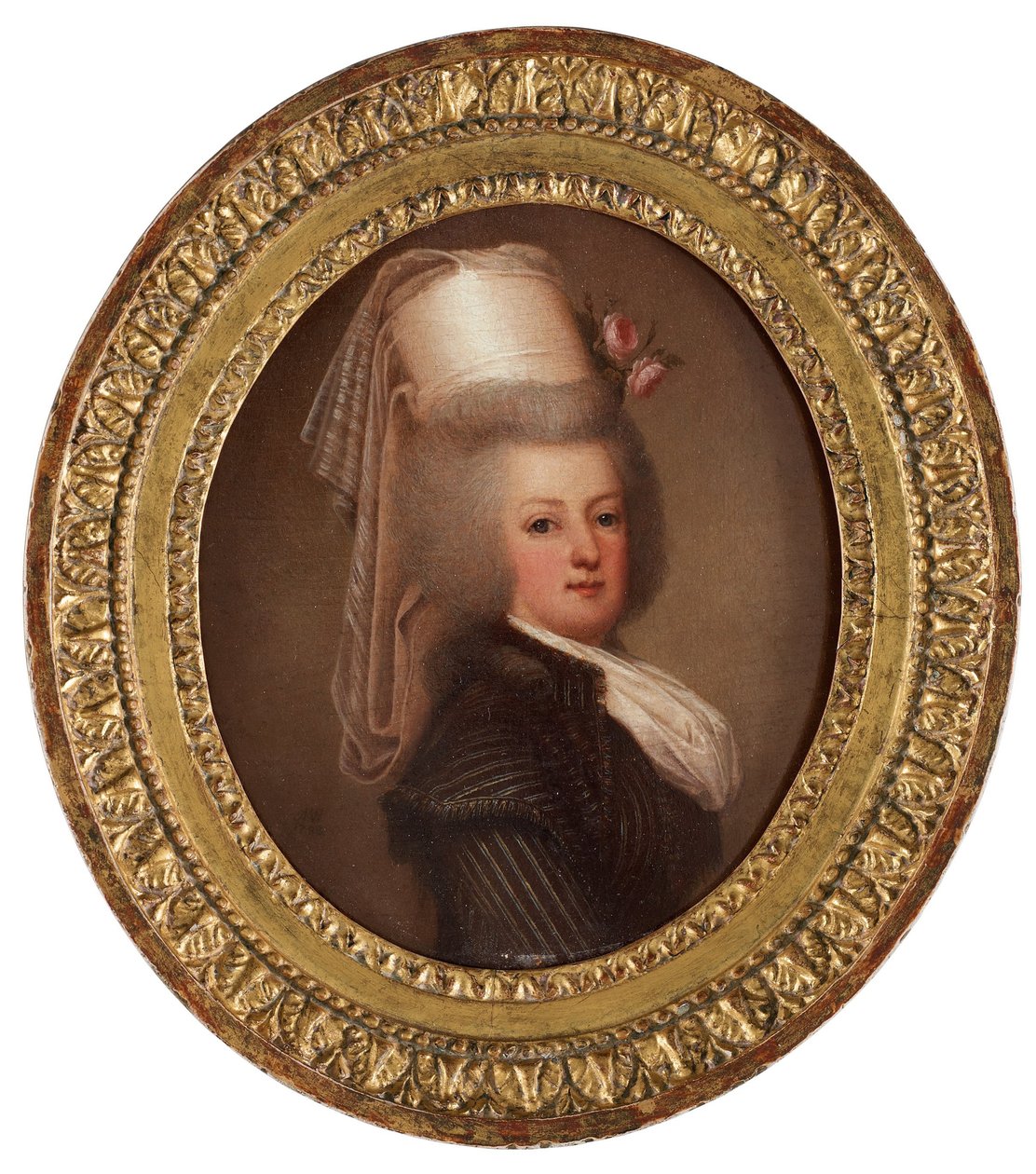 Portrait de la reine Marie-Antoinette de France 1755-1793, 1789 - Adolf Ulrich Wertmuller