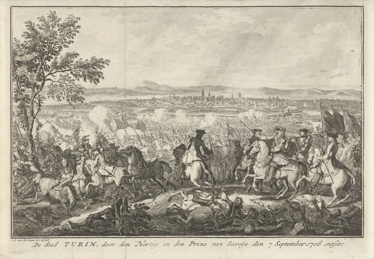 Libération de Turin, 1706 - Adolf van der Laan