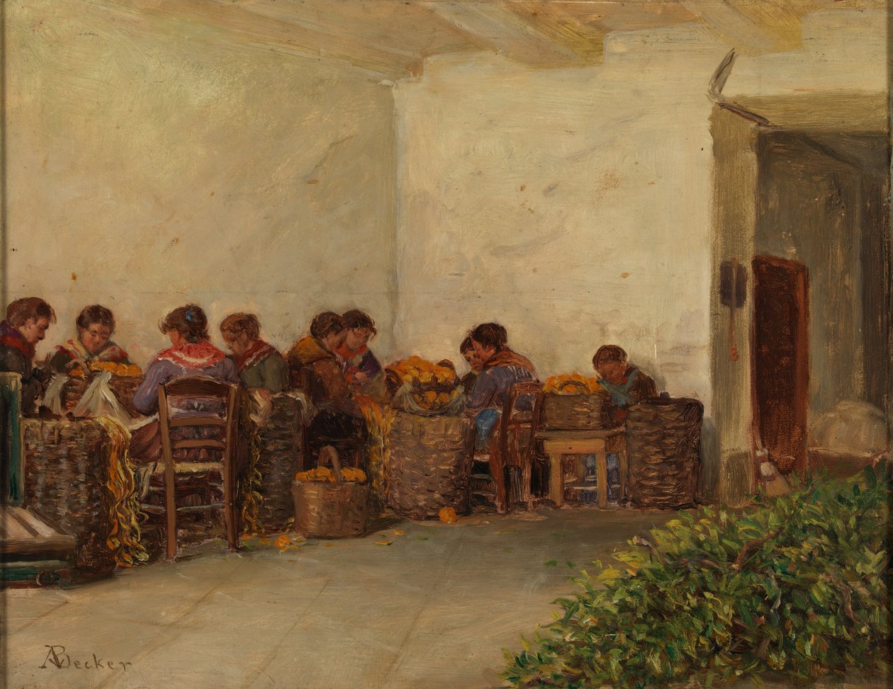 Les Femmes Rurales - Adolf von Becker
