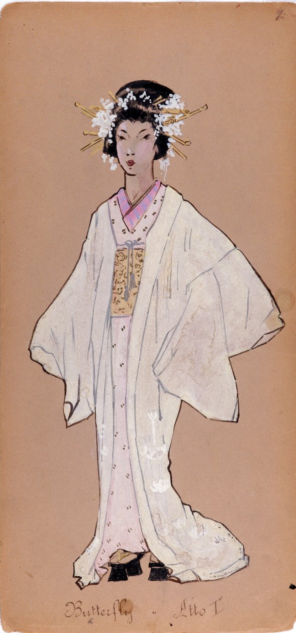 Costume du personnage de Cio-Cio-San pour l